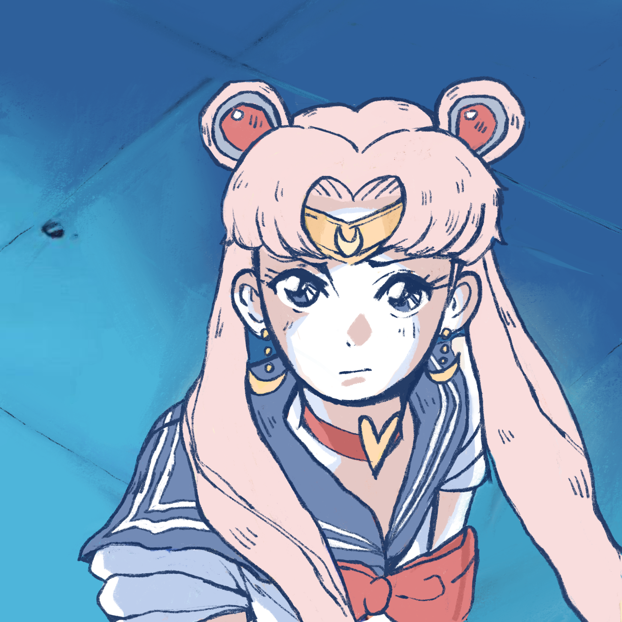 Illustration by Gu of Sailor Moon